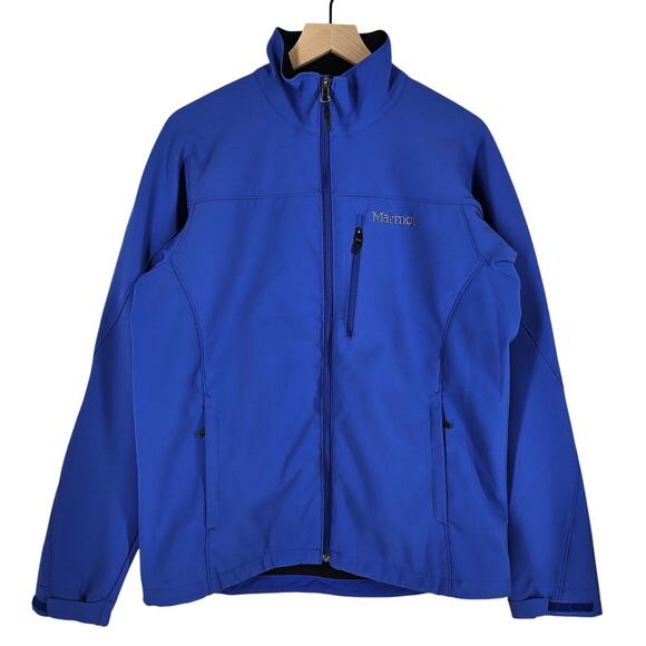 MARMOT SOFT SHELL JACKET IN BLUE - MEDIUM - SYLE A91030 2013 - Picture 1 of 15